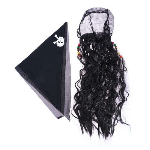Pirate wig cosplay headwear - cosplay,
