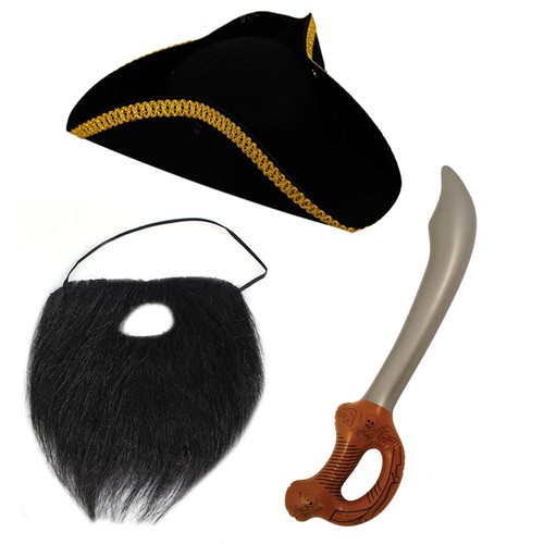 Mens pirate costume set - mens,
