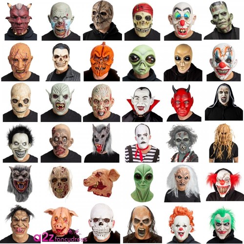 Mens halloween masks full - halloween,