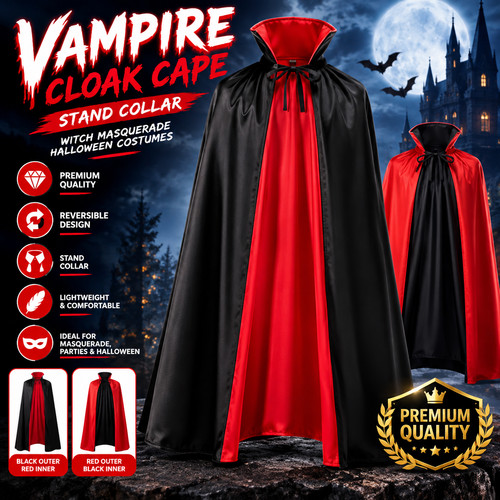Vampire stand collar - stand, cloak