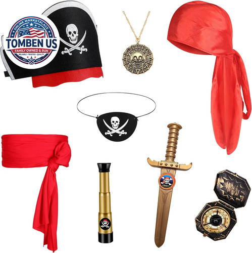Kids pirate accessories set - kids,