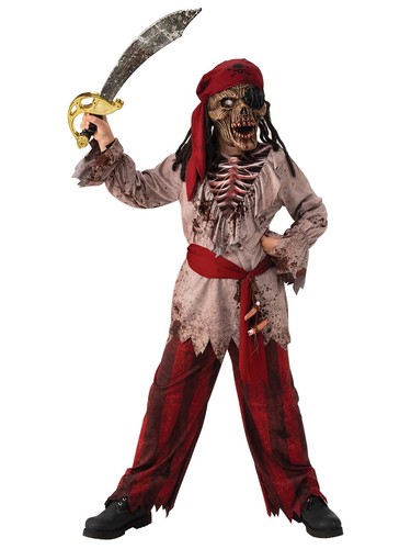 Boys zombie pirate skeleton - pirate,