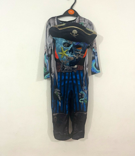 Pirate skeleton fancy dress - pirate,