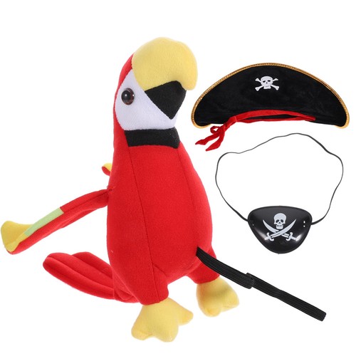 Parrot ornament pirate hat and - hat,