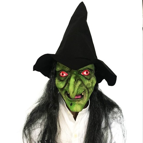 Old witch mask halloween - mask,,