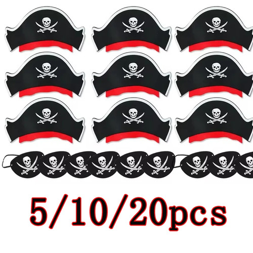 20pcs pirate eye patch - pirate,