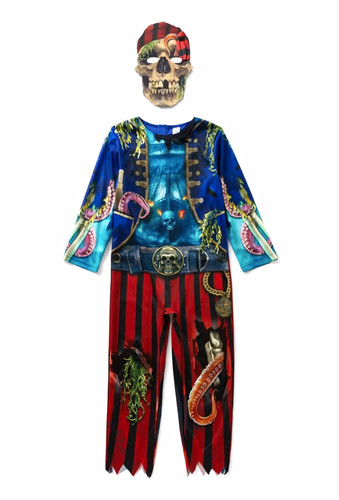 Pirate skeleton fancy dress - pirate,