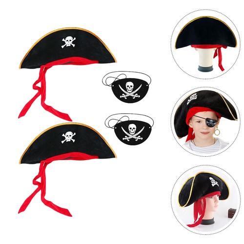 Halloween pirate hat and eye - pirate,