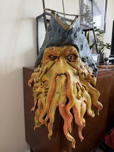 Davy jones mask - pirates, of