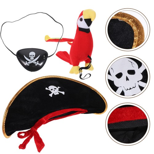 Parrot ornament pirate - pirate, and