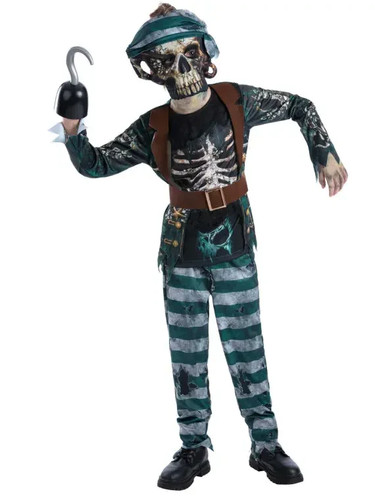 Boys skeleton pirate deck - pirate,
