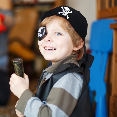 Captain pirate hat and eye - captain,